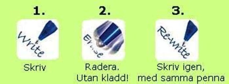 Pilot Frixion Clicker Roller Ball Pen, 0.5 mm Tip Size, Red- Pack Of 05 - Image 2